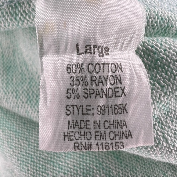 NEW POOF GIRLS LARGE MINT GREEN SOFT KNIT SWEATER STRETCH  PASTEL LONG SLEEVE - Picture 11 of 11